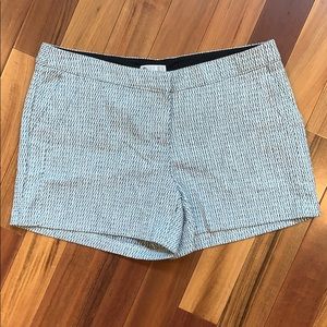 Lila Rose Jacquard Black & White Shorts